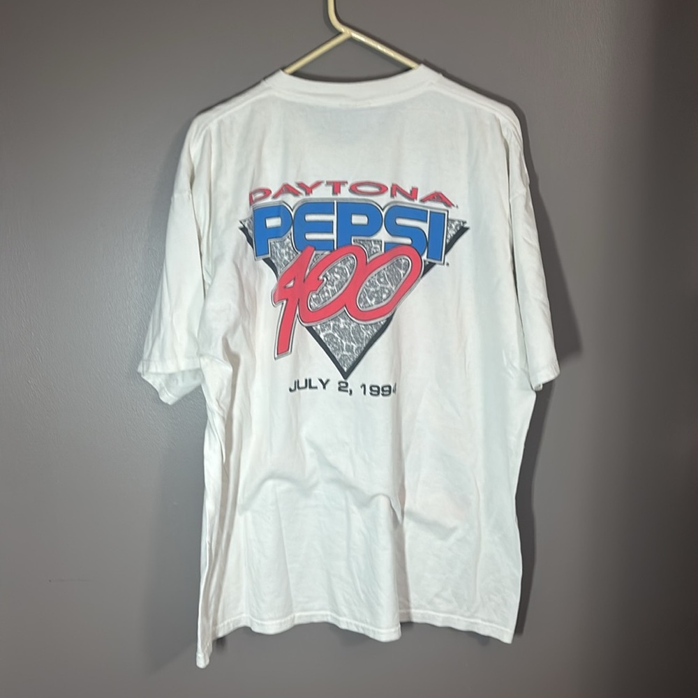 Gildan Daytona Pepsi 400 Graphic Tee - White - Picture 3 of 3